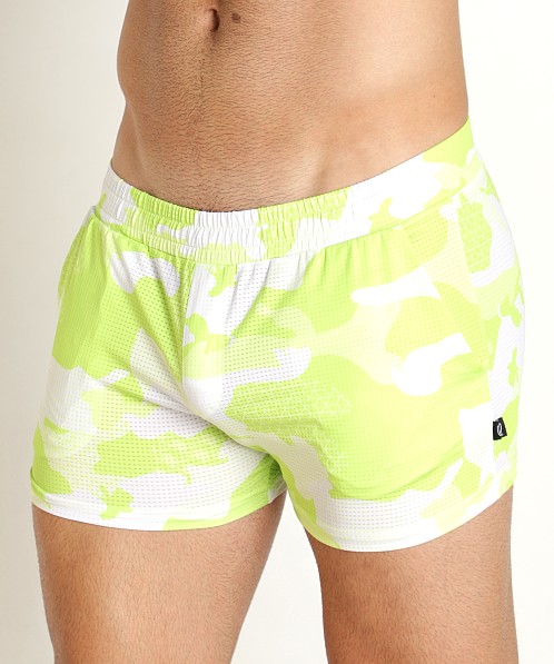 Timoteo Sport-Fit Camo Short Green