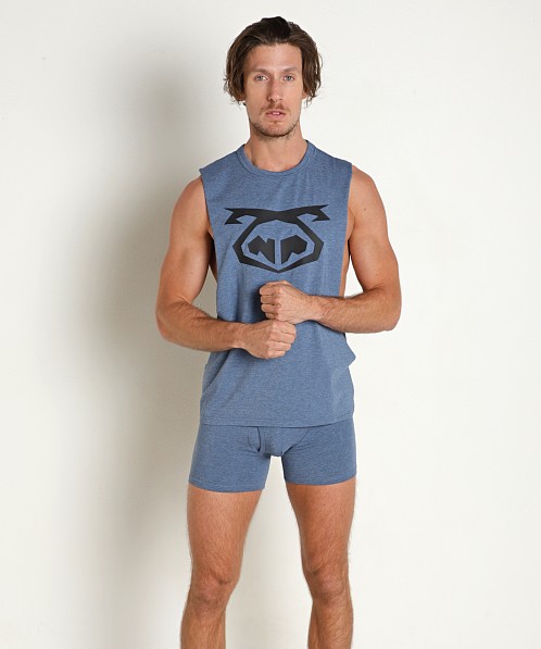 Nasty Pig Brandmark Shredder Tank Top Denim Heather Blue