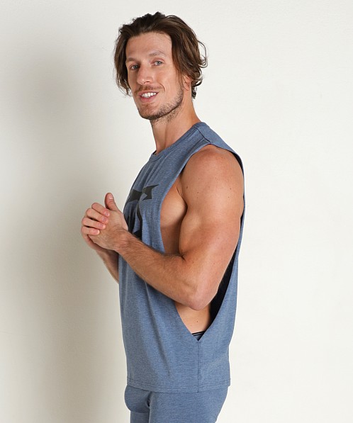 Nasty Pig Brandmark Shredder Tank Top Denim Heather Blue