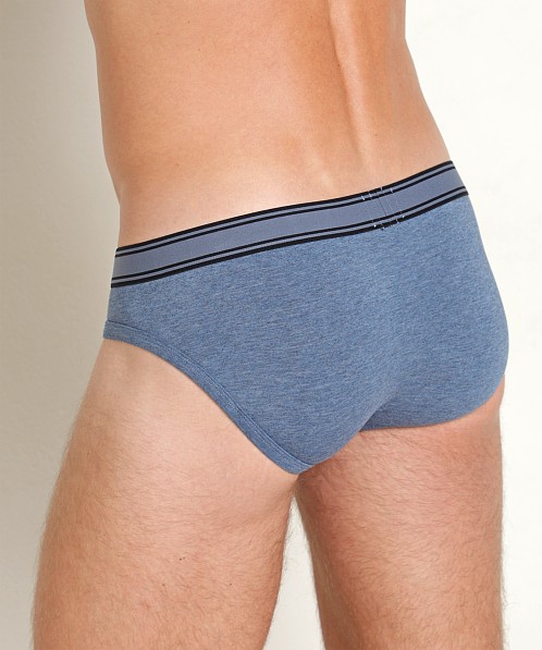 Nasty Pig Core Bikini Brief Denim Heather Blue