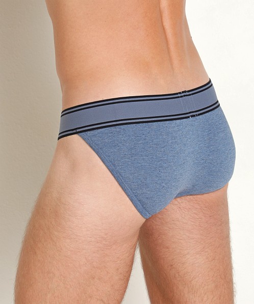 Nasty Pig Core Sport Brief Denim Heather Blue