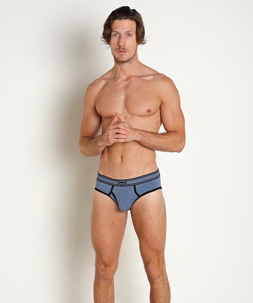 Nasty Pig Core Classic Brief Denim Heather Blue