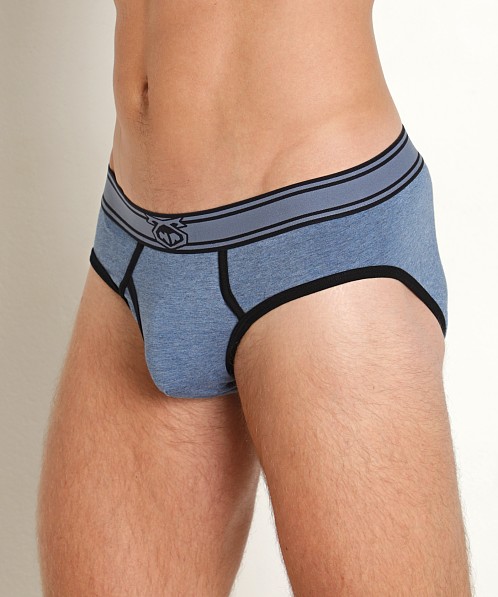 Nasty Pig Core Classic Brief Denim Heather Blue