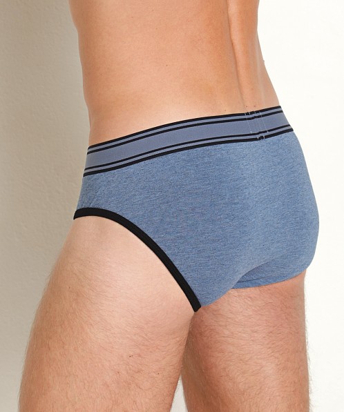 Nasty Pig Core Classic Brief Denim Heather Blue