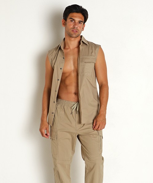 Nasty Pig Endeavor Muscle Shirt Khaki