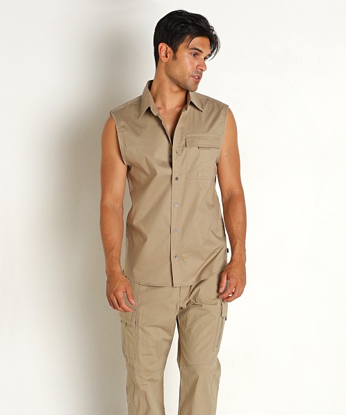 Nasty Pig Endeavor Muscle Shirt Khaki