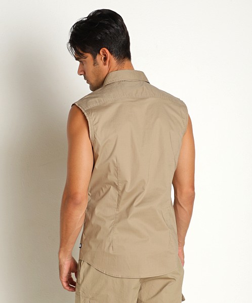 Nasty Pig Endeavor Muscle Shirt Khaki