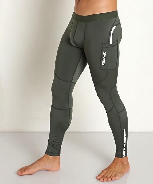 Nasty Pig Grind Compression Tight Army Green