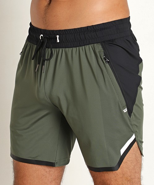 Nasty Pig Grind Rugby Short Army Green