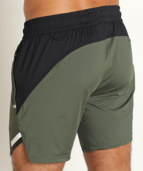 Nasty Pig Grind Rugby Short Army Green