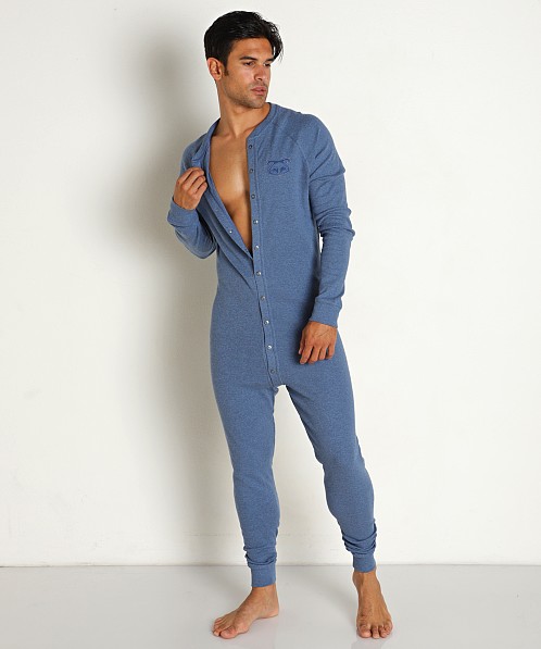 Nasty Pig Union Suit Denim Heather Blue