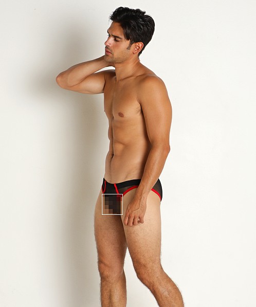 Go Softwear Hard Core Frisky Mesh Bikini Brief Black/Red