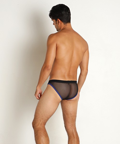 Go Softwear Hard Core Frisky Mesh Bikini Brief Black/Royal