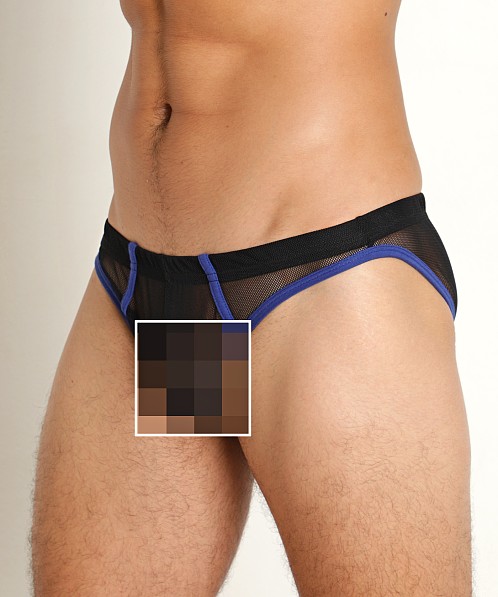 Go Softwear Hard Core Frisky Mesh Bikini Brief Black/Royal