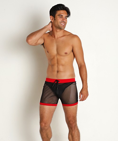 Go Softwear Hard Core Frisky Mesh Short Black/Red