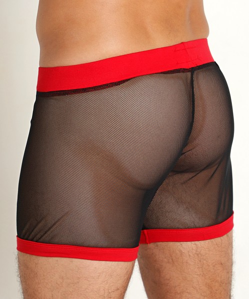 Go Softwear Hard Core Frisky Mesh Short Black/Red