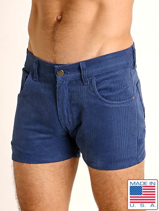 Model in pacific LASC Corduroy 5-Pocket Short Shorts