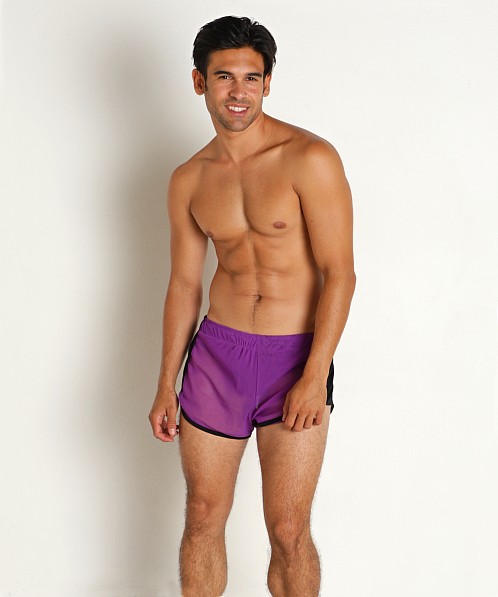 Go Softwear Hard Core Frisky Mesh Lined Short Purple/Black