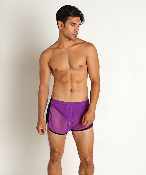 Go Softwear Hard Core Frisky Mesh Lined Short Purple/Black