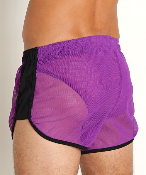 Go Softwear Hard Core Frisky Mesh Lined Short Purple/Black