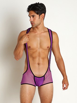 You may also like: Go Softwear Hard Core Frisky Mesh Thrust Singlet Purple/Black