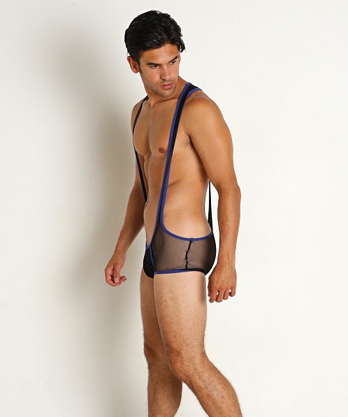 Go Softwear Hard Core Frisky Mesh Thrust Singlet Black/Royal