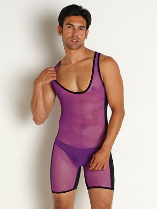 You may also like: Go Softwear Hard Core Frisky Mesh Singlet Purple/Black