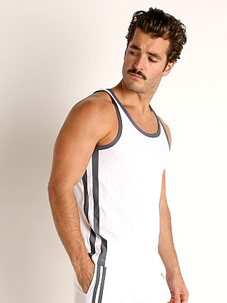 You may also like: LASC Performance Mesh Tank Top White/Grey