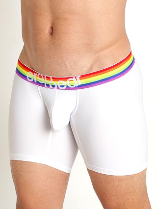 Model in pride/white Ergowear MAX XV Midcut