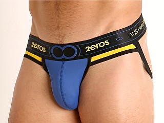 Model in royal/gold 2EROS CoAktiv Jockstrap