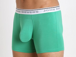 Model in mint John Sievers Natural Pouch Boxer Briefs