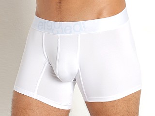 Model in white Ergowear HIP Boxer