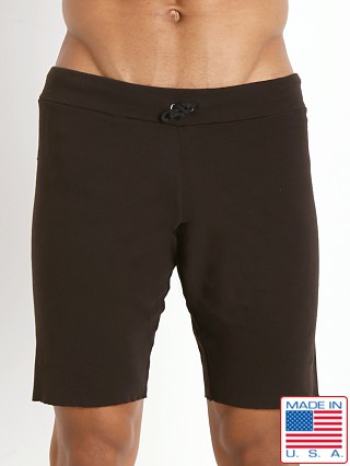 Model in black Go Softwear 100% Cotton Cut-Off Short