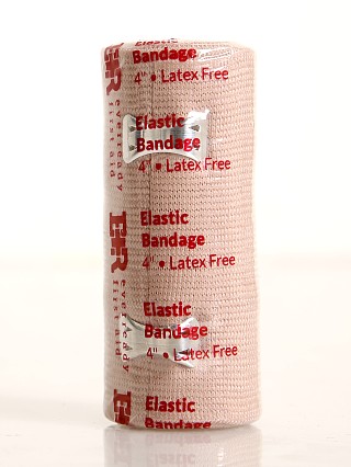 Model in beige AT Surgical 4" Elastic Bandage