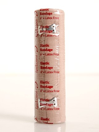 Model in beige AT Surgical 6" Elastic Bandage