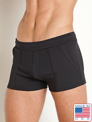 Model in black LASC 2" Sport Shorts