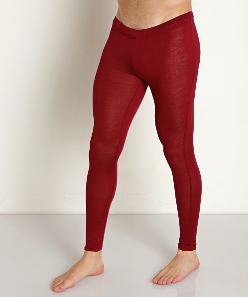 Mckillop Sleek Whisper Leggings Maroon