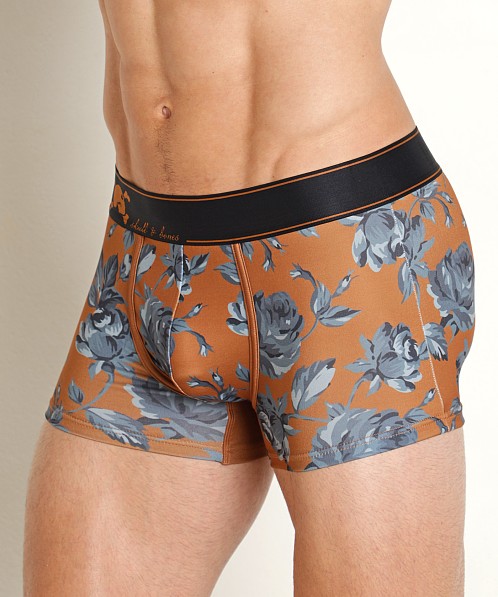 Skull & Bones Trunk Mood Rose Print