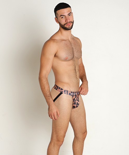 Skull & Bones Jockstrap Furry Animal Print