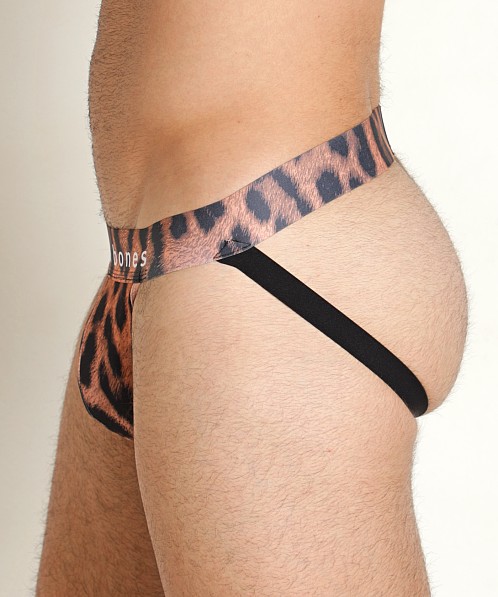 Skull & Bones Jockstrap Furry Animal Print