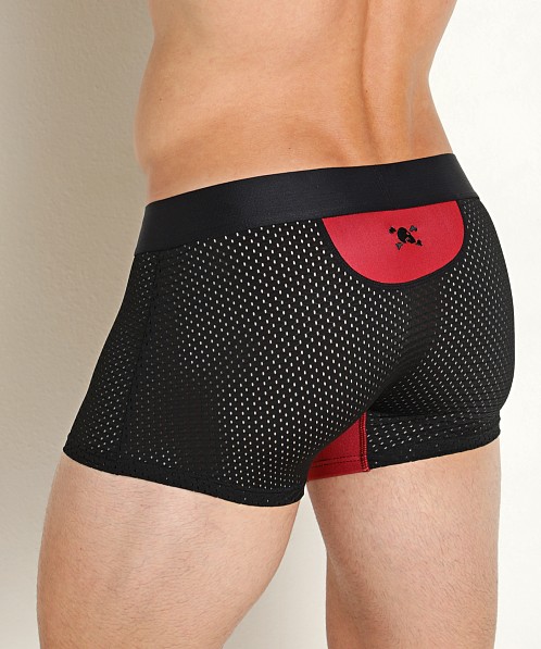 Skull & Bones Performance Mesh Trunk Black