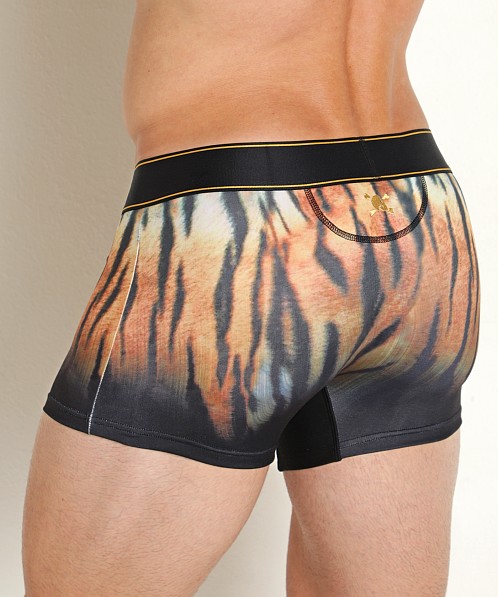 Skull & Bones Trunk Tiger Ombre Print