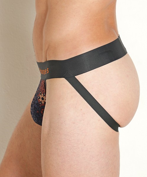 Skull & Bones Jockstrap Patchwork Print