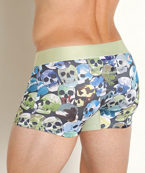 Skull & Bones Trunk Mosaic Skull Neon Print