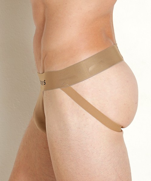 Skull & Bones Just The Bones Jockstrap Tan