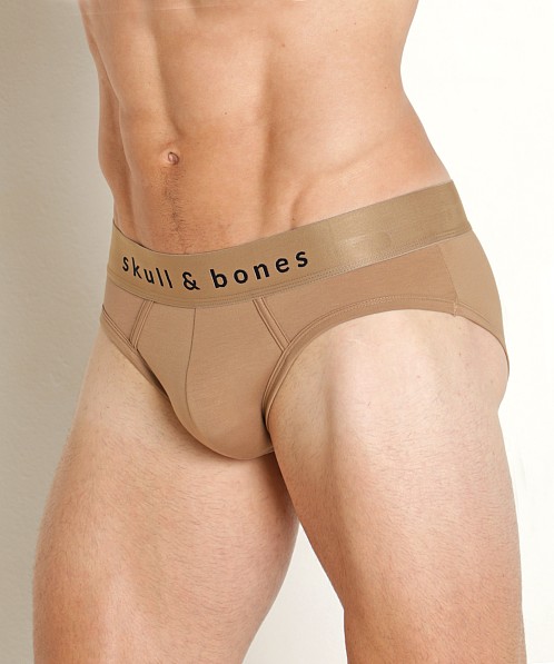 Skull & Bones Just The Bones Brief Tan