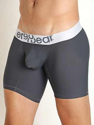 Model in steel gray Ergowear MAX SP Midcut