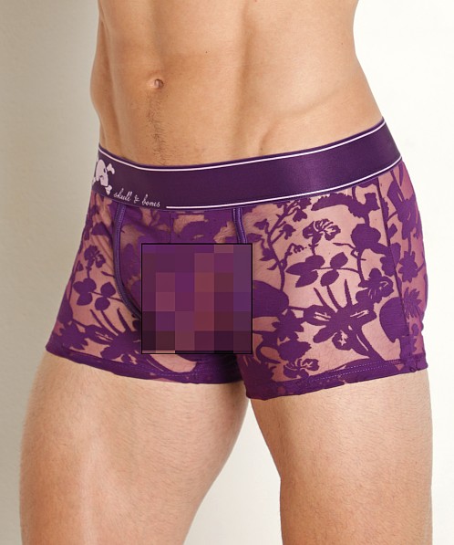 Skull & Bones Burnout Trunk Purple