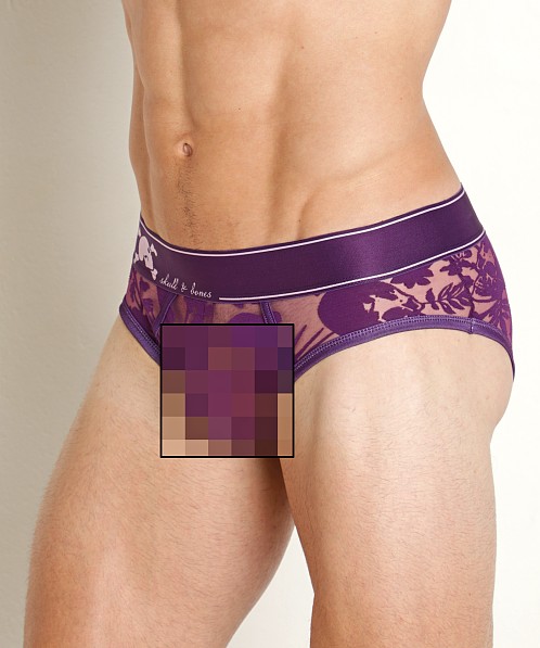 Skull & Bones Burnout Brief Purple