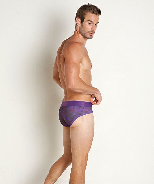 Skull & Bones Brief Purple Camo